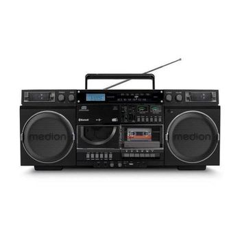 Ghettoblaster Medion Life P66538 20W RMS Bluetooth 5.1 DAB+ FM CD Cassette USB