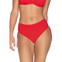 luna splendida banador braga de banador con fruncidos laterales blue sense para mujer