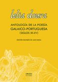 lelia doura antologia de la poesia galaico-portuguesa siglo xii-xv