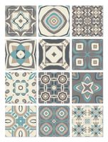 azulejos adhesivos 24 baldosas de 20x20cm modelo hidraulico azul