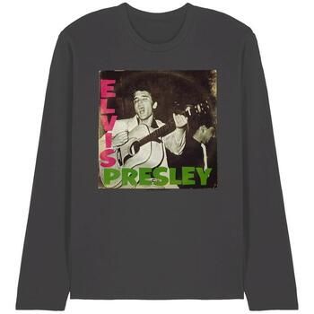 Elvis Presley Camiseta manga larga First Lp para hombre