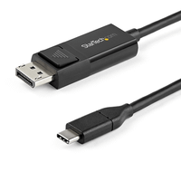 66 ft usb c to displayport 12 cable-bidirectional-8k 60 hz