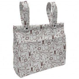 2024 Bolso Polipiel Estampada Cebras Dydados Polipiel Estampada Tejido Impermeable