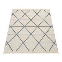 alfombra reversible skyla gris  140x200 cm
