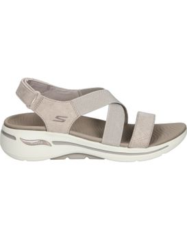 Sandalias Skechers 140257-tpe Taupe Para Mujer 40