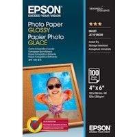 epson photo paper glossy - 10x15cm - 100 hojas