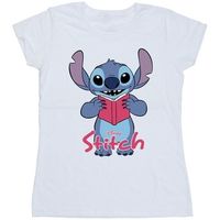 disney camiseta reading standing para mujer