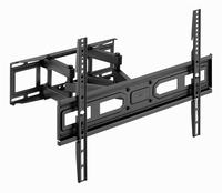soporte de pared gembird para tv de movimiento completo 37- 80 pulgadas