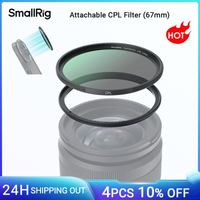 smallrig filtro cpl acoplable polarizador circular magnetico de 67mm  anillo de filtro roscado de 67mm para iphone 15 pro -4582