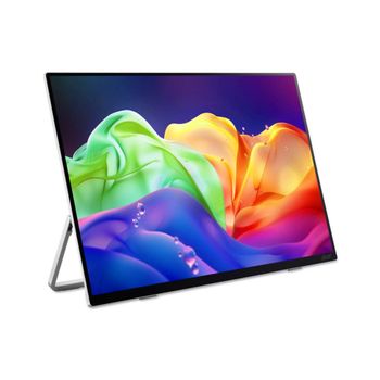 Acer PE0, PE160WUT, Monitor OLED táctil portátil 16 pulgadas, WQXGA+ 2880 x 1800, 120 Hz, Type-C, HDMI, Plata