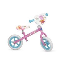 bicicleta sin pedales peppa pig rosa 10 mas de 2 anos
