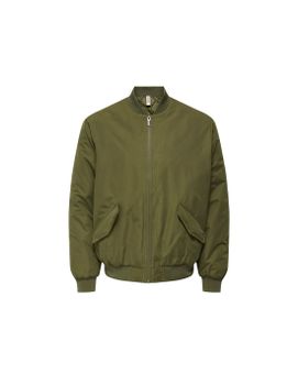 Chaqueta Only & Sons Onsrussel Padded Bomber Olive Night Hombre