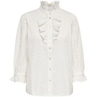 la strada blusa camisa neela broderie - star white para mujer