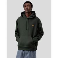 carhartt jersey sudadera hooded american script sweatshirt raven para hombre