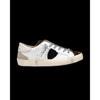 philippe model deportivas moda prld vxa2 prsx low woman-veau mixage animalier blanc para mujer