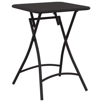 Mesa De Jardín | Mesa De Bistró Antracita 55 X 55 X 72,5 Cm