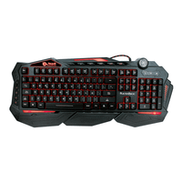 teclado talius gaming banshee usb negro tal-banshee