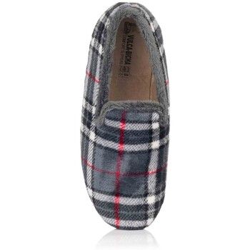 Vulca-bicha Pantuflas Zapatilla de casa - cuadros para hombre