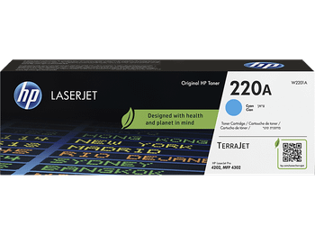 Tóner - HP LaserJet 220A Cian, Alto rendimiento, Hasta 1800 páginas, TerraJet, Cian