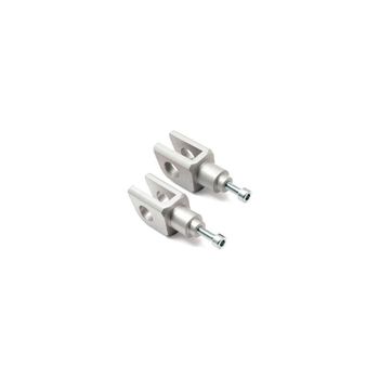 Juntas de estriberas Honda CB 500 S LSL conductor gris par