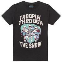 disney camiseta troopin through the snow para hombre