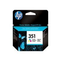hp 351 cb338ee cartucho original tricolor