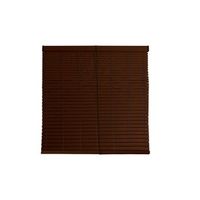 jardin202 - persiana de pvc alicantina con polea metalica  persiana enrollable  estor enrollable para ventanas puertas salon y cocina  115 x 240 cm nogal  115 x 240 cm nogaljardin202