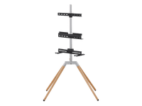 soporte tv - one for all wm 7476 para de 32 - 70  400x400 giratorio 360 incluye universal para barra sonido roble
