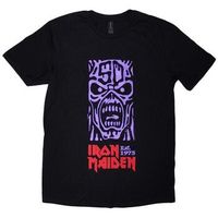 iron maiden camiseta manga larga est 1975 para mujer