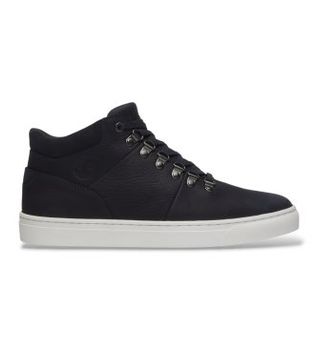 Timberland para hombre. TB0A5T9GEP11 Zapatillas de piel Lisbon Hill marino (36.5), Plano, Cordones, Casual