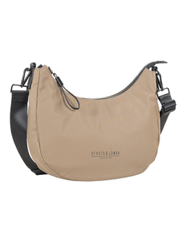 Bolso Bandolera Taupe Devota&lomba 150702 Para Mujer Uni