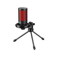microfono savio sonar pro usb-c cardioide con filtro antipop y tripode