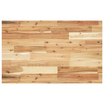 Tablero De Mesa | Tablero Escritorio Rectangular Madera Maciza Acacia 160x50x4 Cm