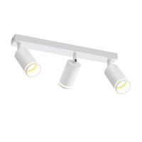 blitz - foco de techo de metal color negro 80 cm gu10 max 25 w