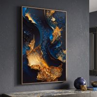 cuadro sobre lienzo lacado con marco 60x4x90 cm