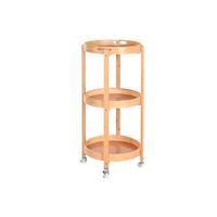 camarera bambu inox 44x44x90 3 estantes ruedas