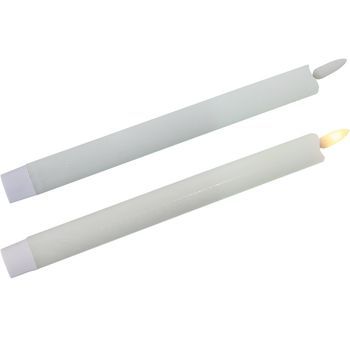 Set 6 Velas Blanco