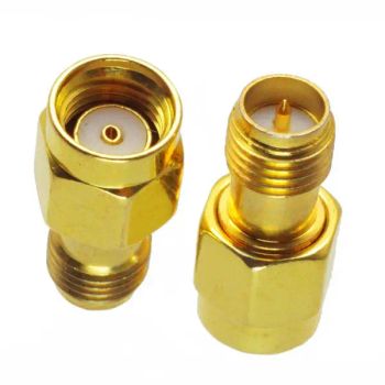 Adaptador RP-SMA Macho a RP-SMA Hembra Conector RF RP-SMA-JK para Drone de FPV RC