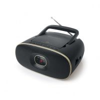 radio cd portatil muse m-202 vt cd-rrw fmmw aux negra