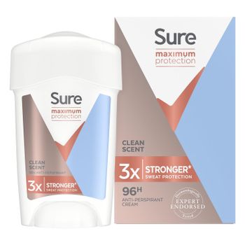 Sure Women Maximum Protection Anti-Perspirant Deodorant Stick Clean Fresh
