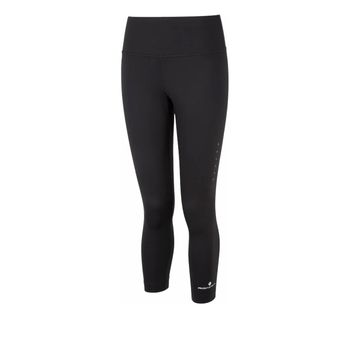 Ronhill Core Crop Mallas Para Correr Mujeres-Negro,Blanco
