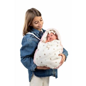 Antonio Juan Muñeca Recién Nacida Lúa De Paseo 33021