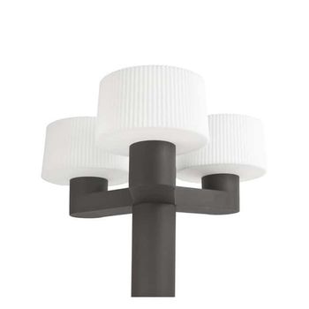 Farola exterior muffin (3 luces)