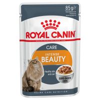 royal canin intense beauty in gravy - saver pack 48 x 85g