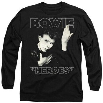 David Bowie Tops y Camisetas Heroes Cover para mujer