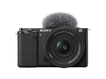 Cámara EVIL – Sony Alpha ZV-E10K con Objetivo Intercambiable 16-50 mm II (24.2 MP, Vídeo 4K, Eye AF en Tiempo Real, Pantalla Abatible), Vlog, APS-C