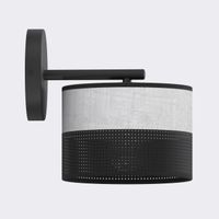 aplique de pared lomis gris