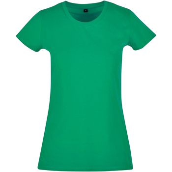 Build Your Brand Camiseta manga larga Basic para mujer