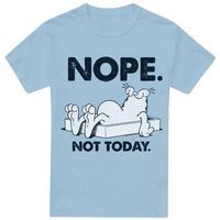 garfield camiseta nope para hombre