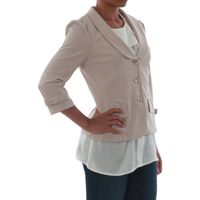 rinascimento chaqueta 1022beige para mujer
